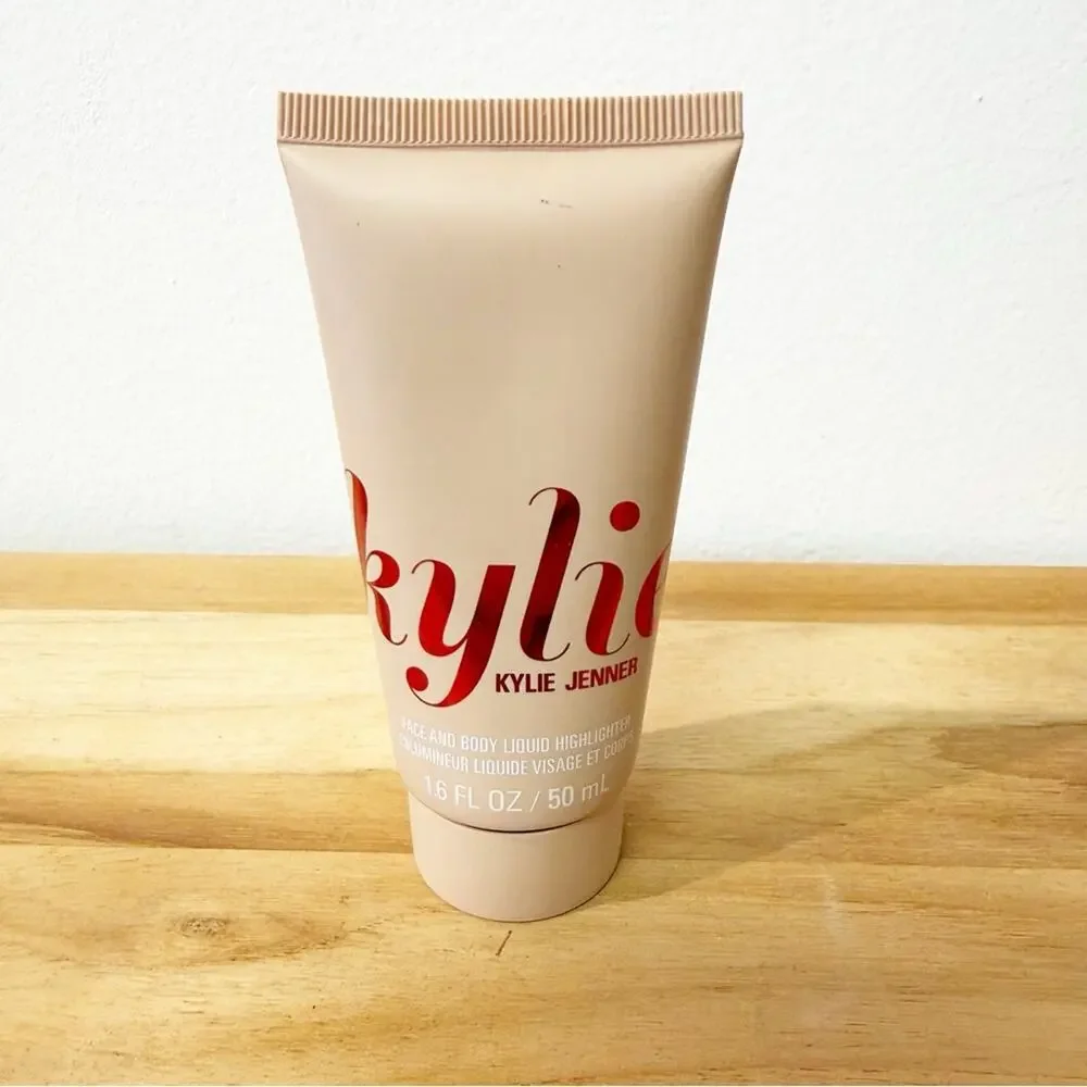 New! KYLIE By Kylie Jenner Face and Body Liquid Highlighter 1.6 fl oz